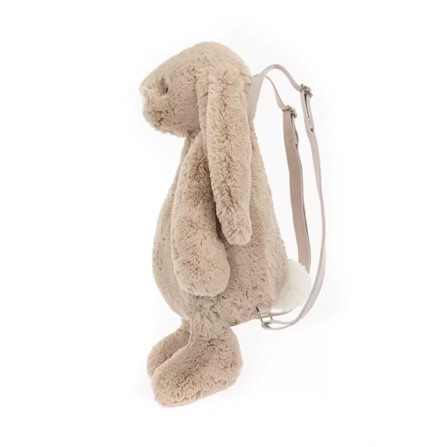 Jellycat - Rygsæk Kanin, Beige Bashful