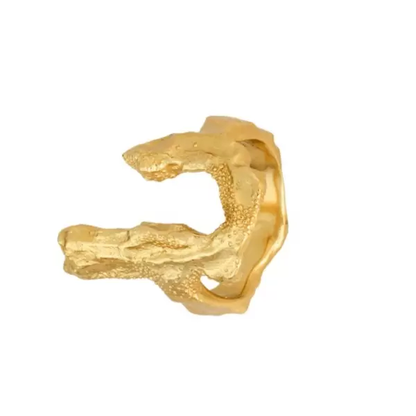 House of Vincent - Ring Bone, Forgyldt Sterlingsølv