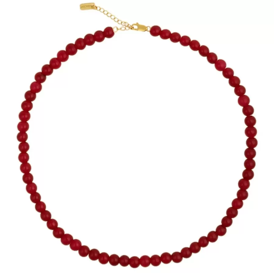 House of Vincent - Halskæde Candy Coral S, Berry