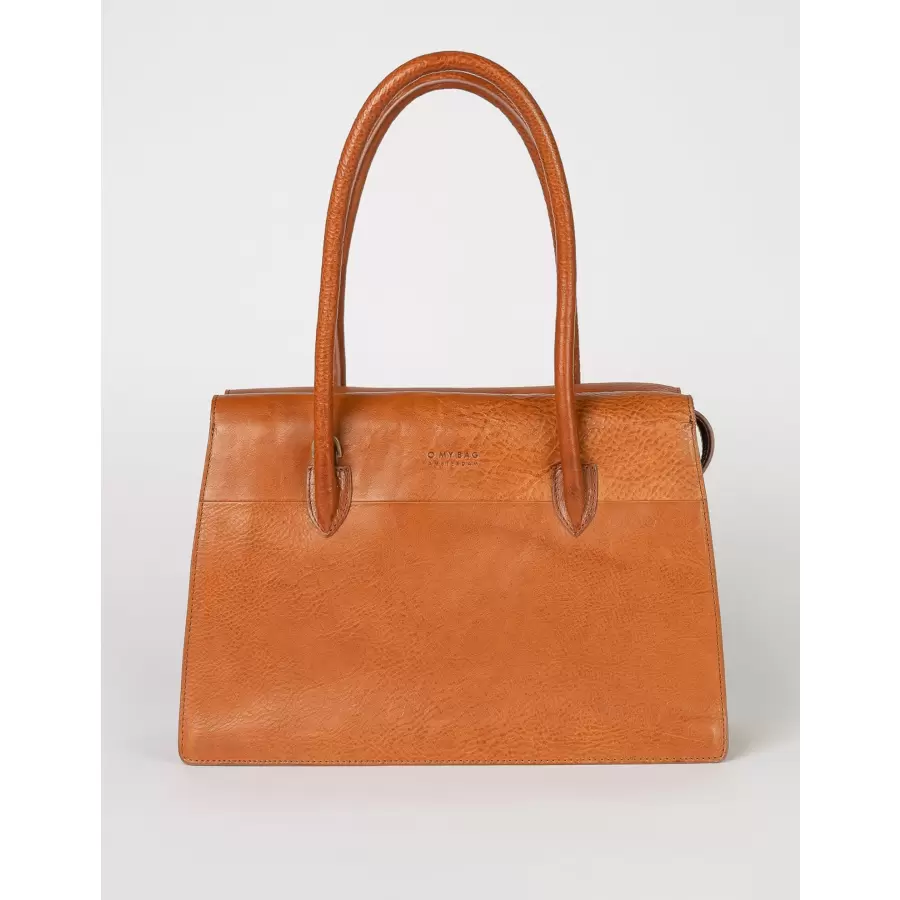 O My Bag - Arbejdstaske Kate, Cognac Stromboli Leather