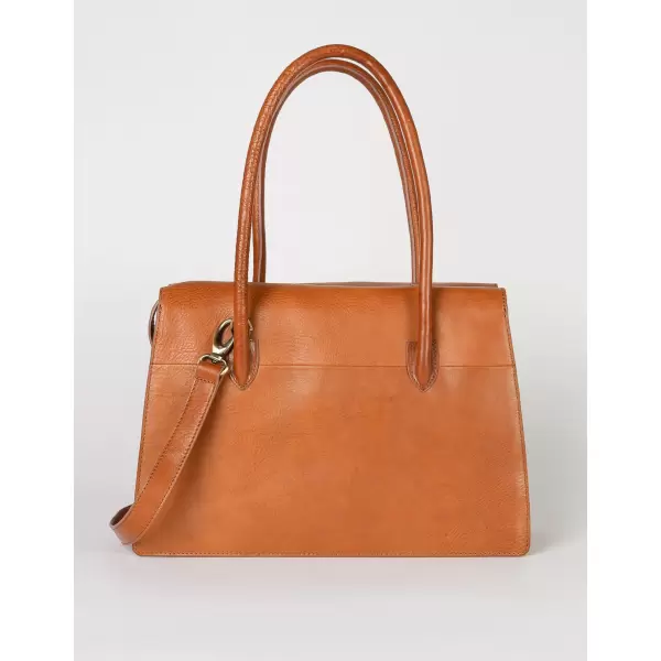 O My Bag - Arbejdstaske Kate, Cognac Stromboli Leather