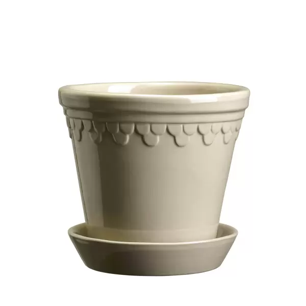 Bergs Potter - Sæt, Københavner GLASERET Sand Stone, Ø 14 cm Bergs Potter - Sæt, Københavner GLASERET Sand Stone, Ø 14 cm