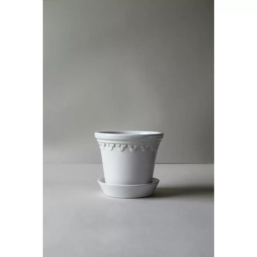 Bergs Potter - Ø:12 Københavnerpotten, Mineral White