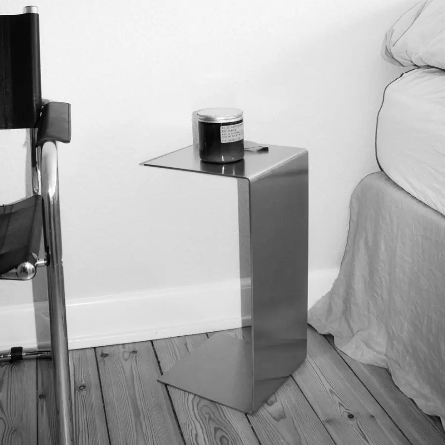 Acier Studio - Oslo Piedestal, rustfrit stål