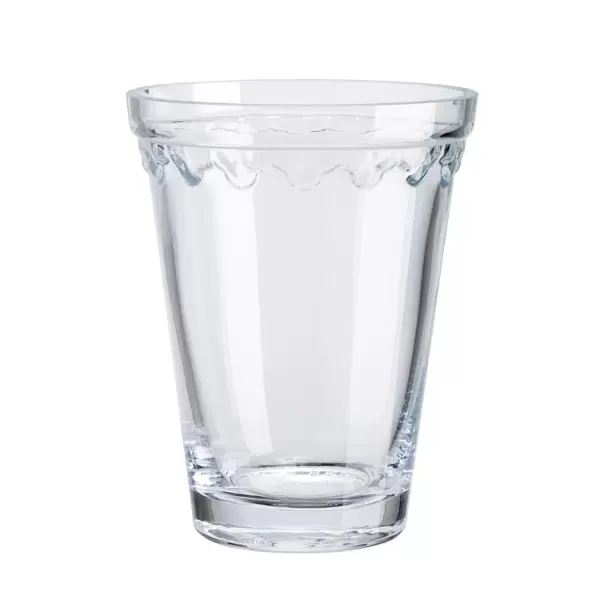 Bergs Potter - Københavner glasvase klar, Ø 15 cm.
