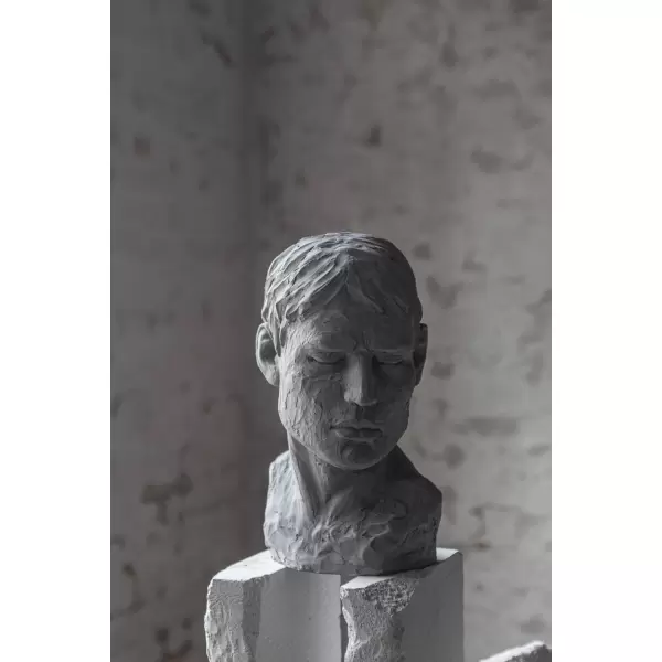 Mette Ditmer - Buste, his reflective mind