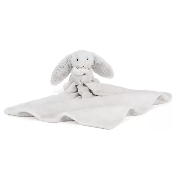 Jellycat - Nusseklud Bashful Silver Bunny