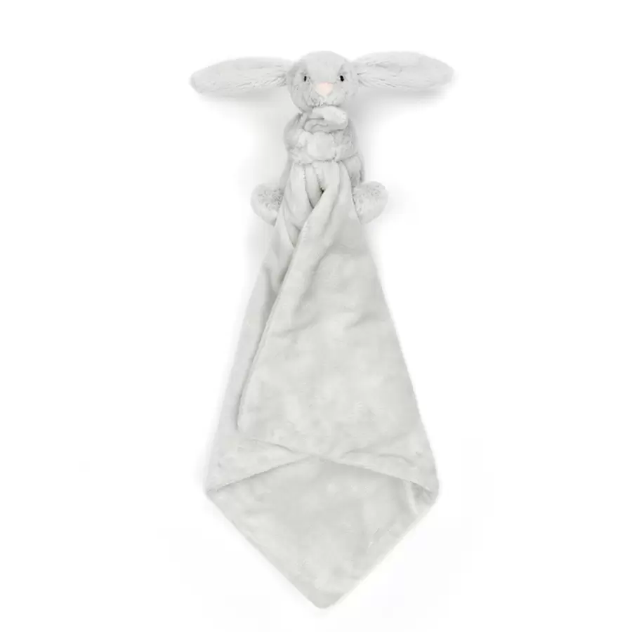 Jellycat - Nusseklud Bashful Silver Bunny