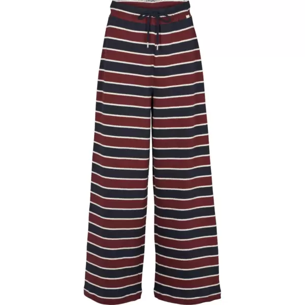 Basic Apparel - Anneli Pants, Bordeaux/sky captain