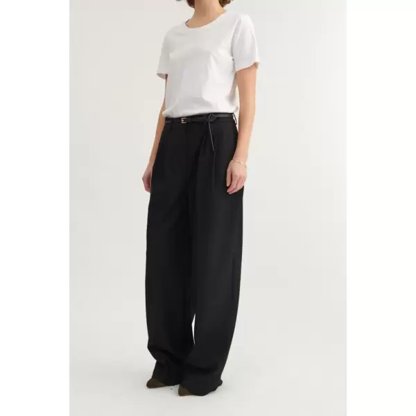 Basic Apparel - Marjorie Pants, Sort