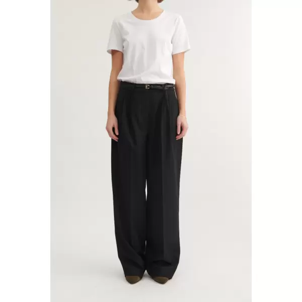 Basic Apparel - Marjorie Pants, Sort