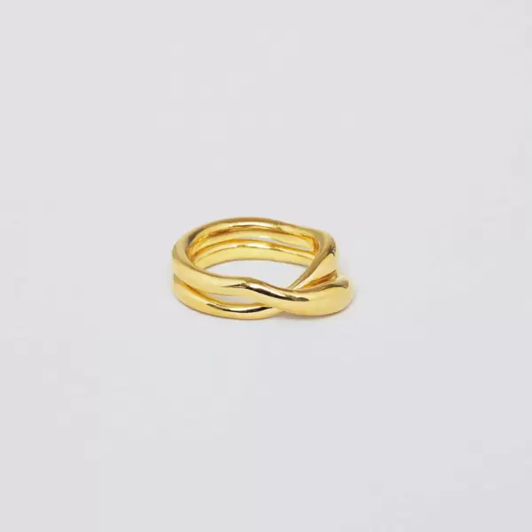 Trine Tuxen - Cecilia Ring, forgyldt