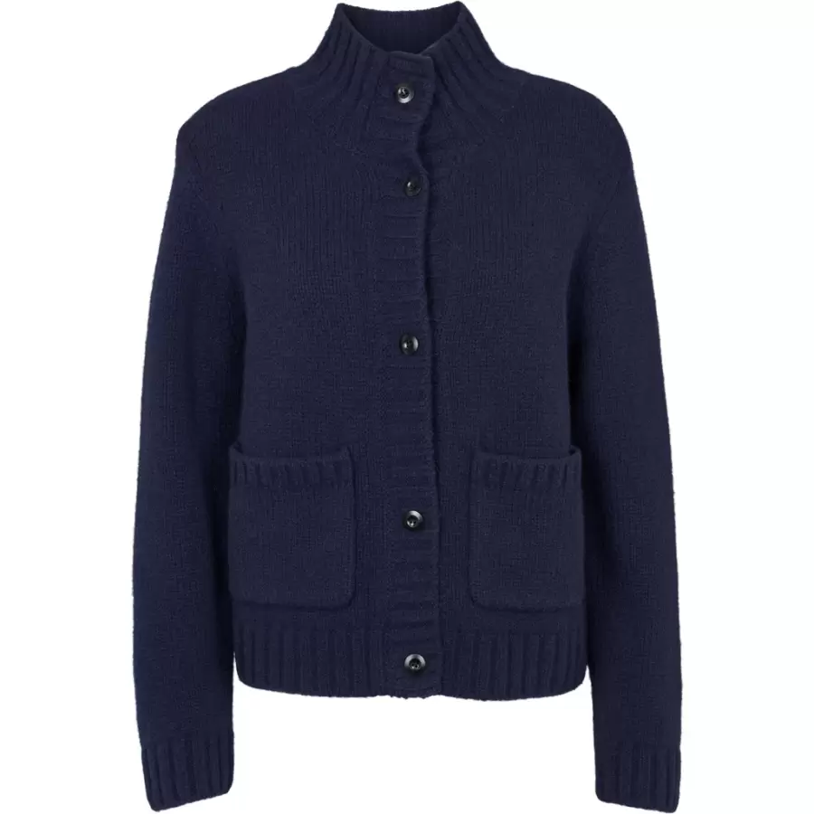 Basic Apparel - Blanche Cardigan Sky Caption 
