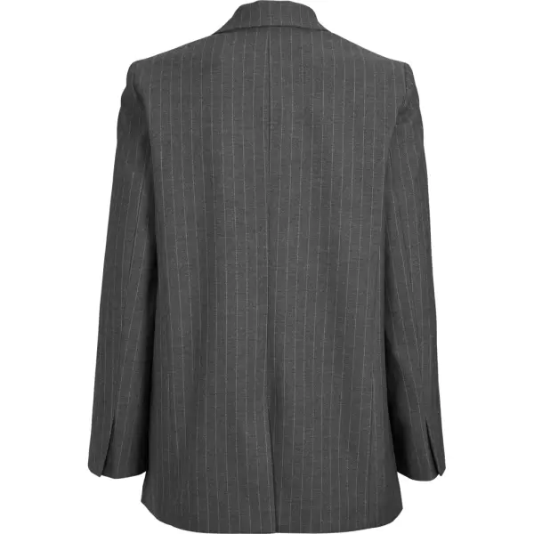 Basic Apparel - Marjorie Blazer, Grey/birch