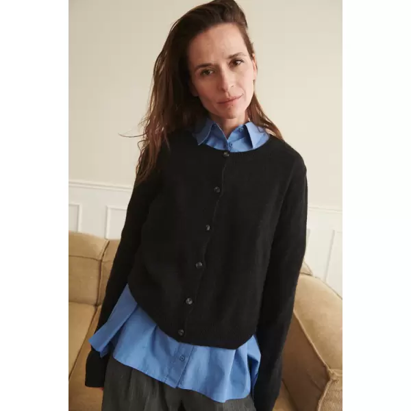 Basic Apparel - Cady Cardigan, Dark Grey