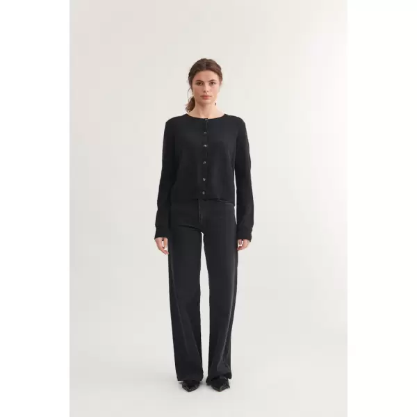 Basic Apparel - Cady Cardigan, Dark Grey