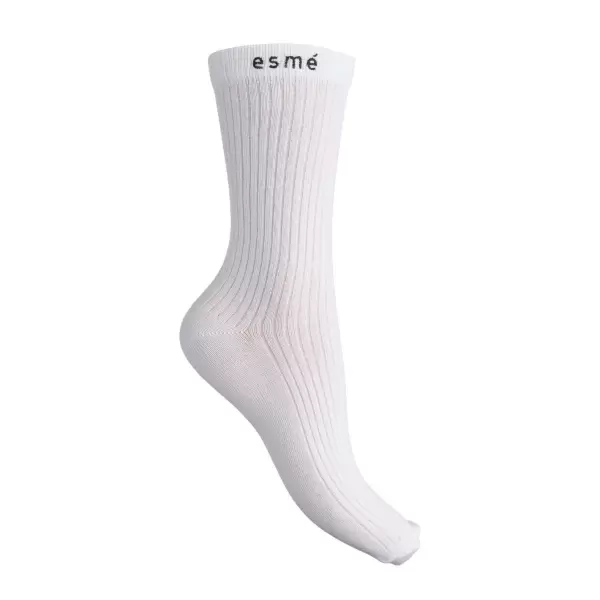 esmé studios - ESMei Socks 2-pak - Black / Snow White