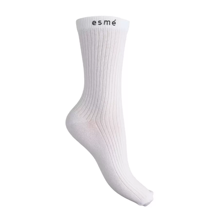 esmé studios - ESMei Socks 2-pak - Black / Snow White