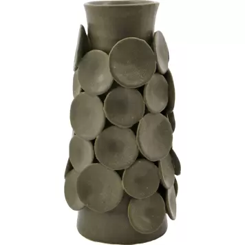 House Doctor - Vase Dot, Khaki