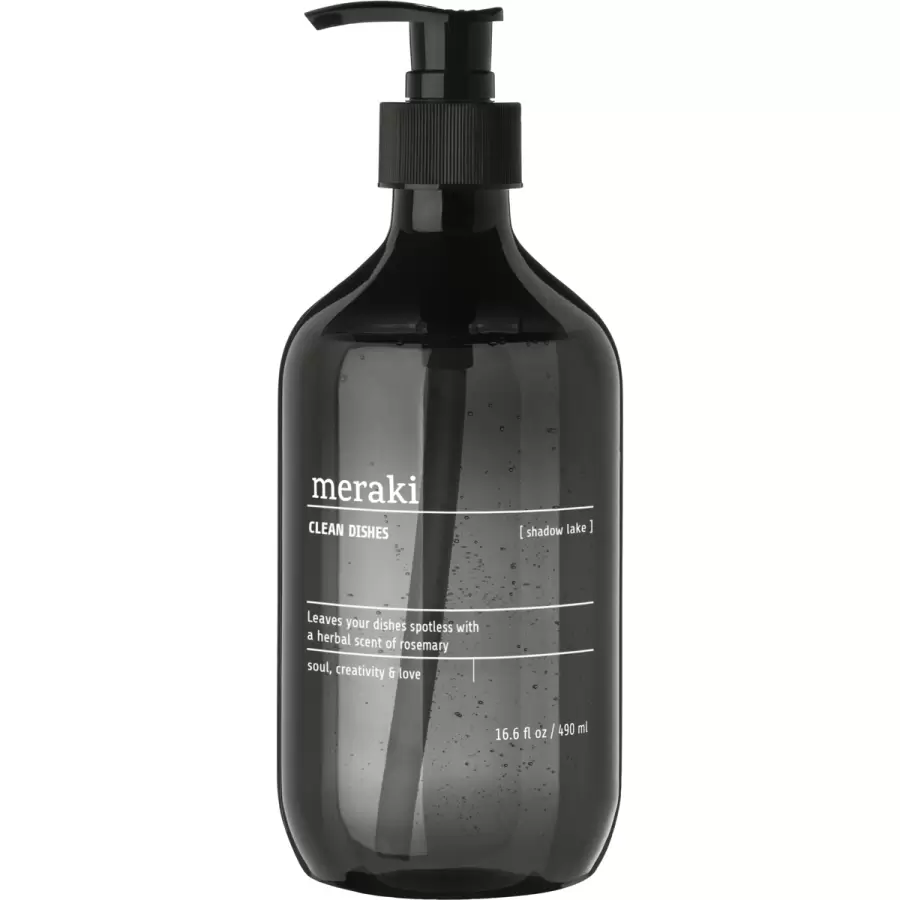 meraki - Opvaskemiddel, Shadow lake,490 ml.