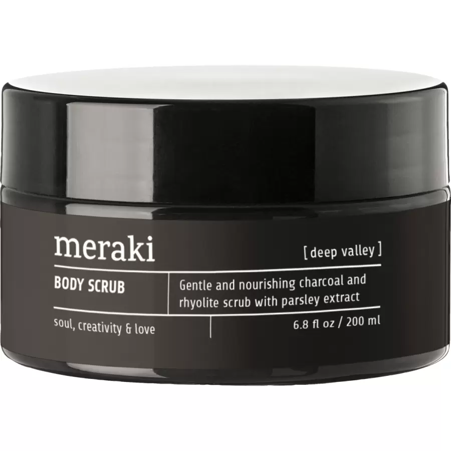 meraki - Body Scrub, Deep Valley 200 ml.  meraki - Body Scrub, Deep Valley 200 ml.