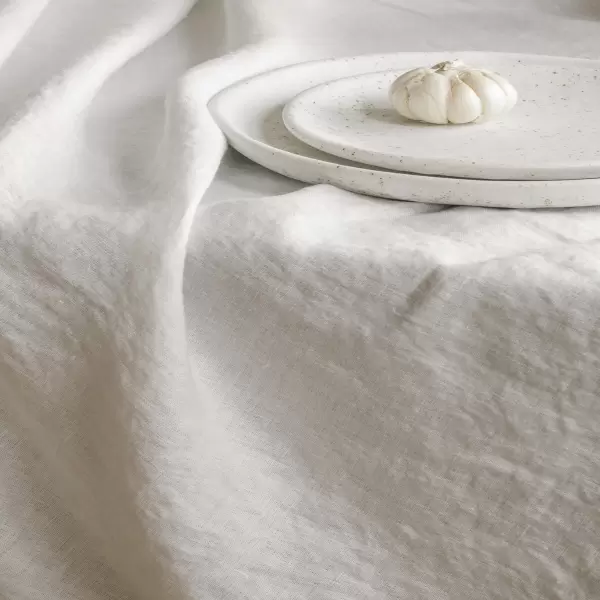 do.design - Rund hørdug Ø 230 cm., off white