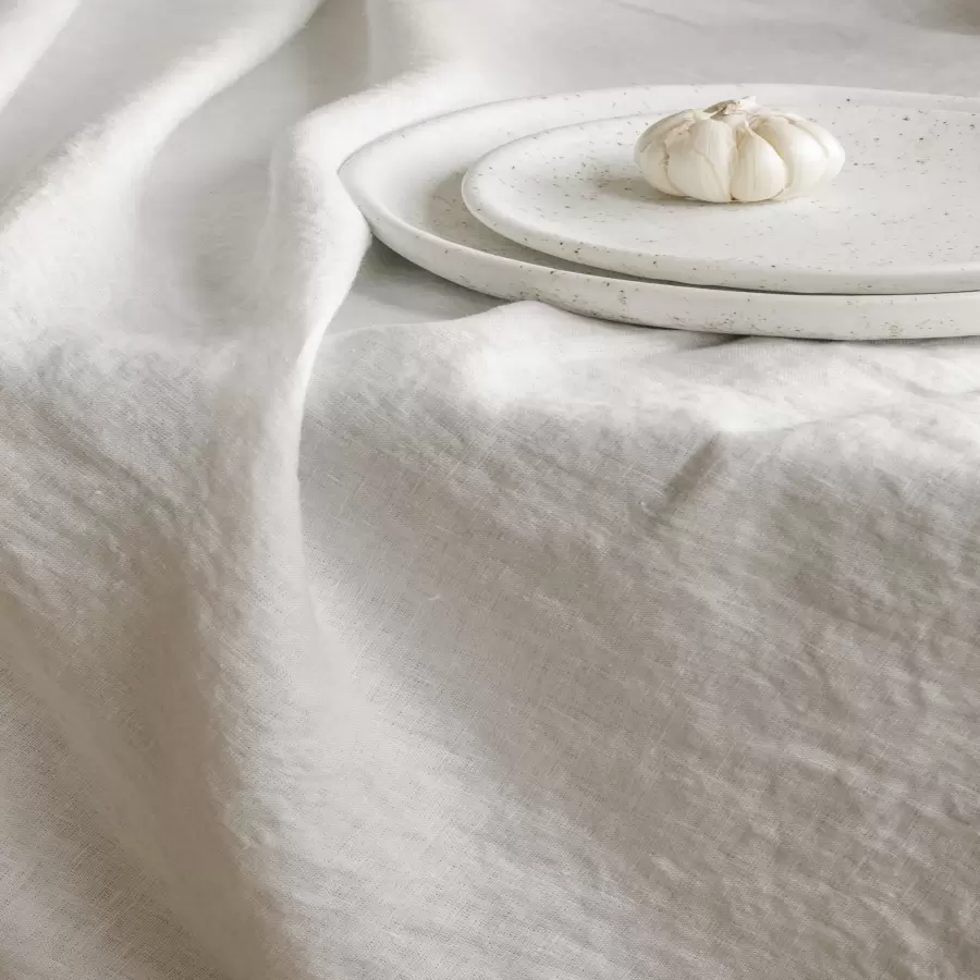 do.design - Rund hørdug Ø:200, Off white