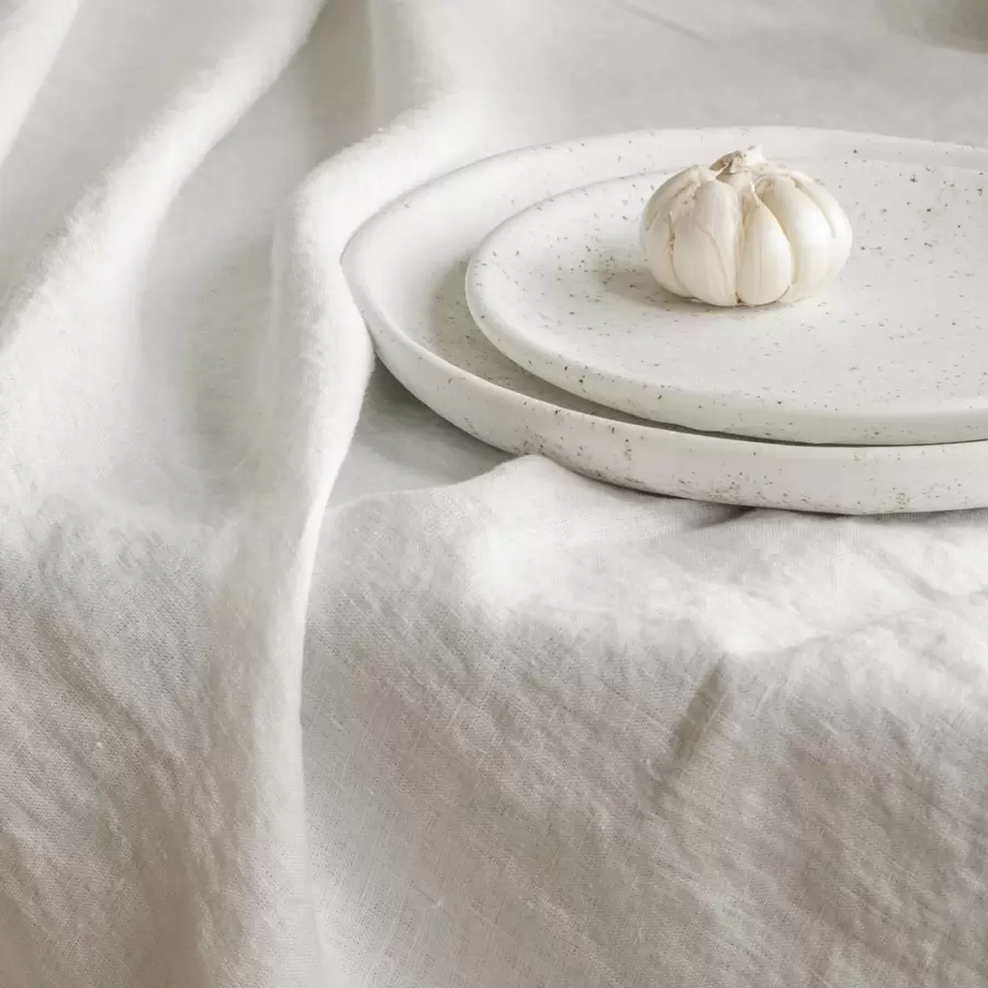 do.design - Rund hørdug Ø:230, Off-white