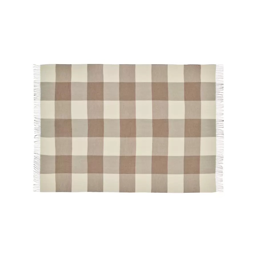 Silkeborg Uldspinderi - Plaid Santa Fe 130*200, Fl. farver