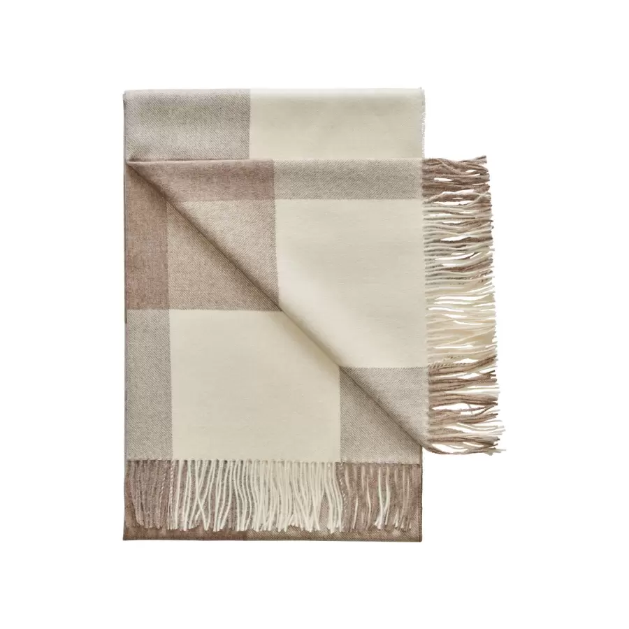Silkeborg Uldspinderi - Plaid Santa Fe 130*200, Fl. farver