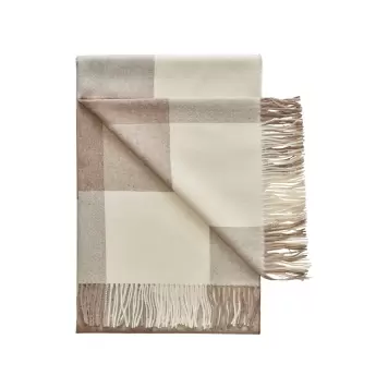 Silkeborg Uldspinderi - Plaid Santa Fe Baby Alpaca 130*200, Fl. farver