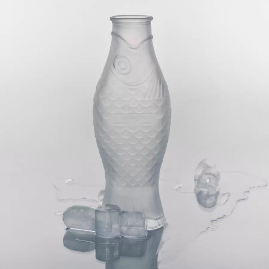 Serax - Flaske Fish&Fish, frosted