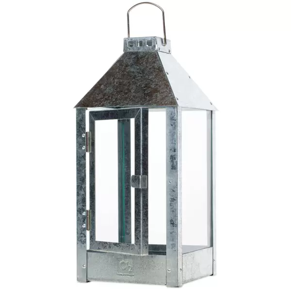 A2 Living - Lanterne galvaniseret Midi L19 x W19 x H42,5 cm
