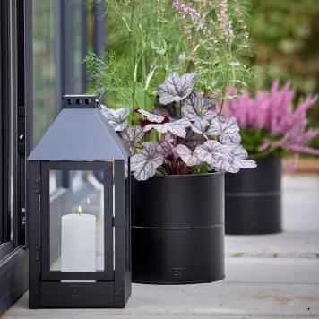 A2 Living - Lanterne Sort, Midi 19*19*42,5 A2 Living - Lanterne Sort, Midi 19*19*42,5