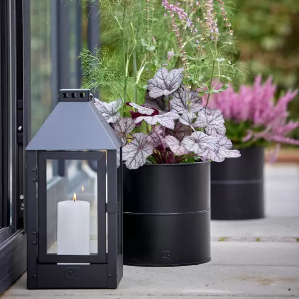 A2 Living - Lanterne sort  Midi L19 x W19 x H42,5 cm