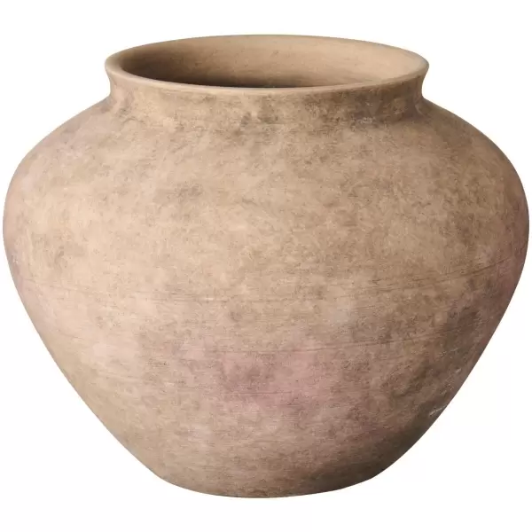 Ib Laursen - Terracotta krukke, Minerva, åbning Ø:16 cm