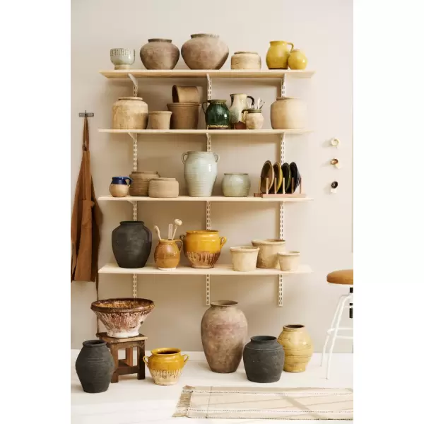 Ib Laursen - Terracotta krukke, Minerva, åbning Ø:16 cm