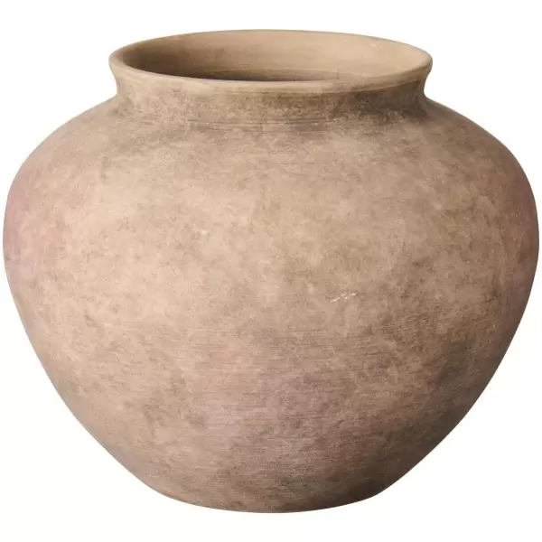 Ib Laursen - Terracotta krukke, Minerva åbning Ø:12,5 cm