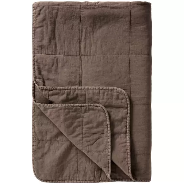 Ib Laursen - Vintage quilt, vattæppe, soil, 130x180 cm.