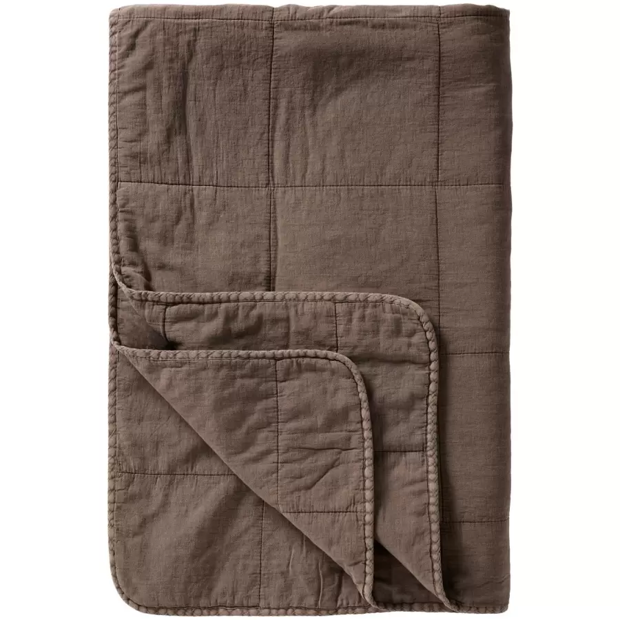Ib Laursen - Vintage quilt, vattæppe, soil, 130x180 cm.