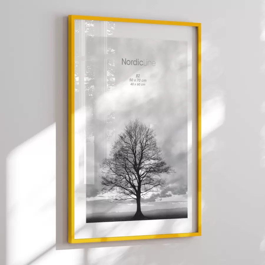 INCADO - Lemon Curry, 30x40 SLIM ramme Nordic-line 