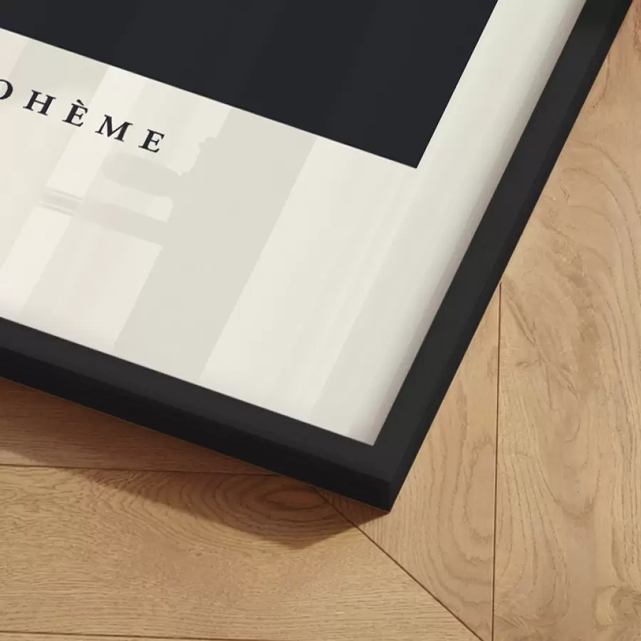 INCADO - Træramme Liqourice 50*70 FSC - Hent-selv