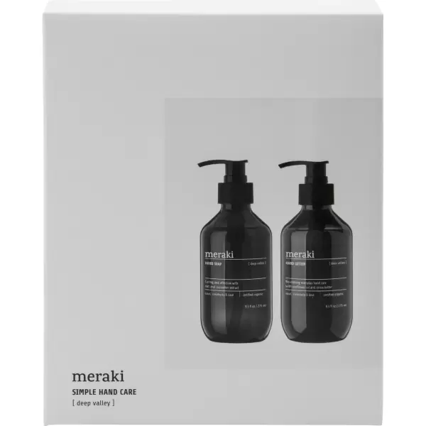 meraki - Gaveæske Håndpleje, Deep Valley 2*275 ml. ØKO