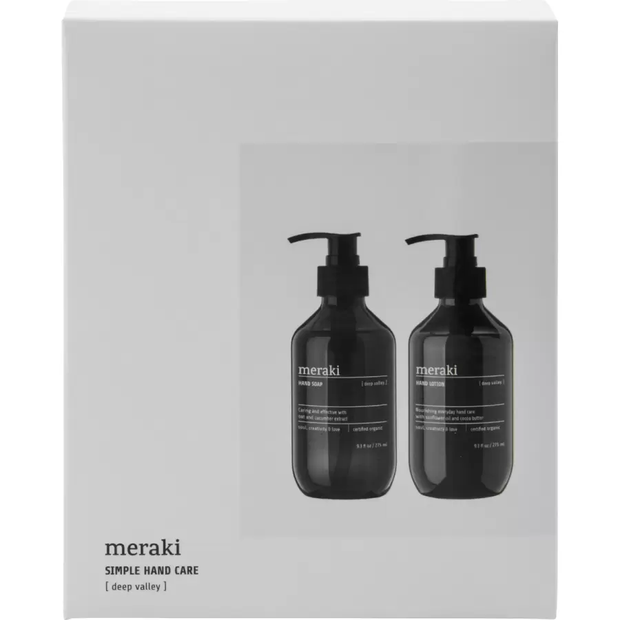 meraki - Gaveæske Håndpleje, Deep Valley 2*275 ml. ØKO