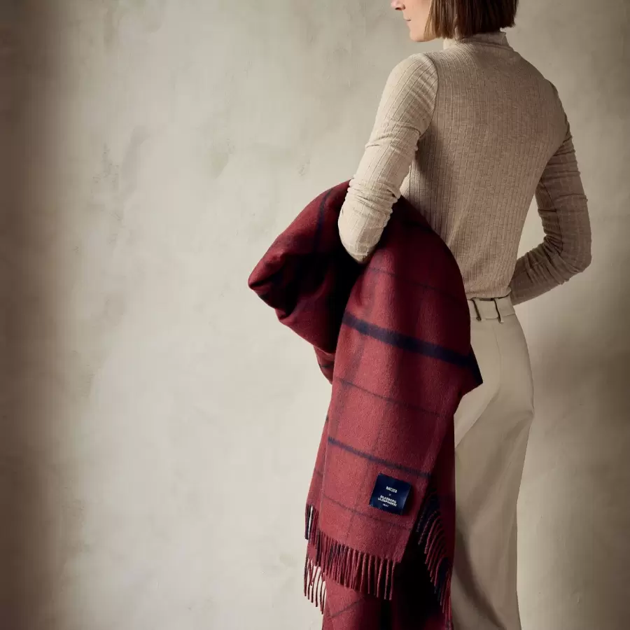 Silkeborg Uldspinderi - Plaid Warp & Weft 130*190, Fl. farver