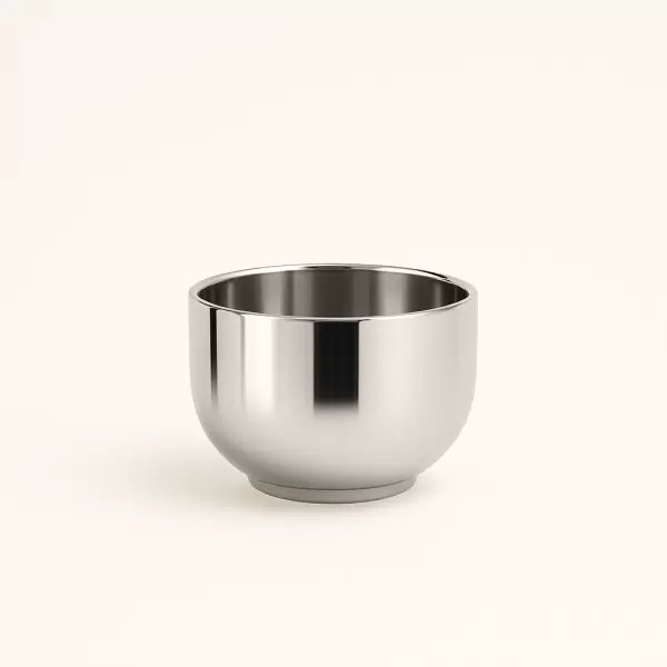 NICHBA - Espresso Cup Rustfrit stål, Ø: 8*6 cm. NICHBA - Espresso Cup Rustfrit stål, Ø: 8*6 cm.