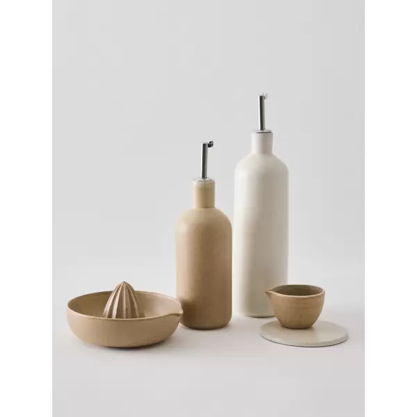 TELL ME MORE - Palermo olie/eddike-flaske. Medium, creme