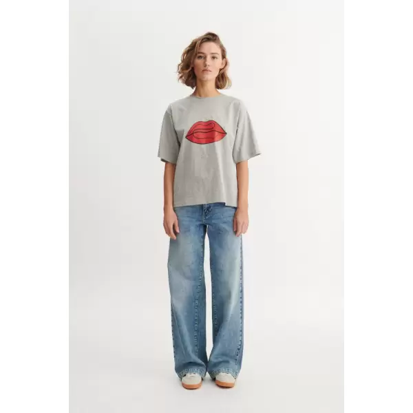 Basic Apparel - Enya Jeans, Stone washed denim