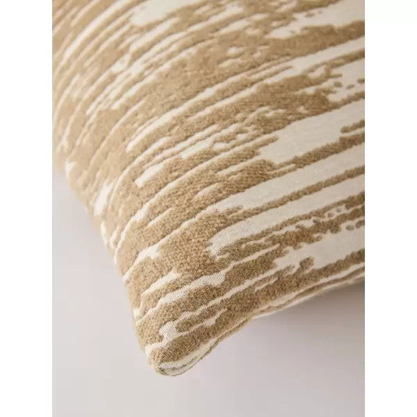 TELL ME MORE - Pudebetræk Celine, Dark Beige/Off White 50*50