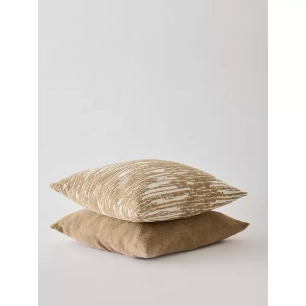 TELL ME MORE - Pudebetræk Matteo, Dark Beige 50*50